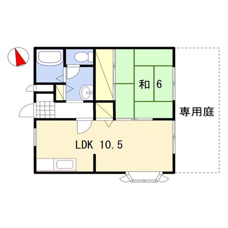 ハッピーバード市川の物件間取画像